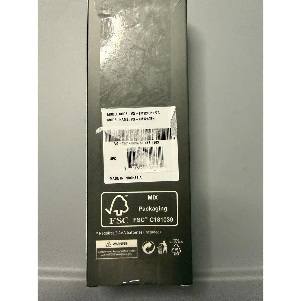 Samsung Standard IR Remote Control BN59-01301A VG-TM1240BN Replacement TV Remote